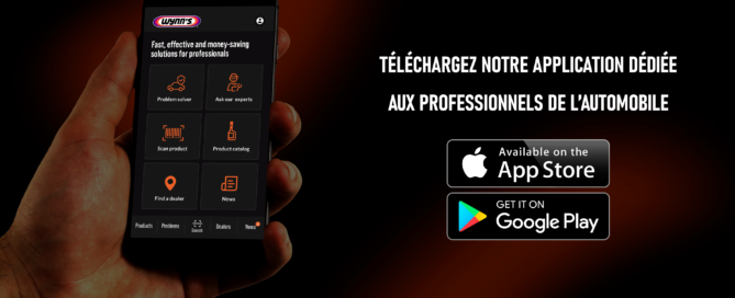 Application Wynn's pour professionnels